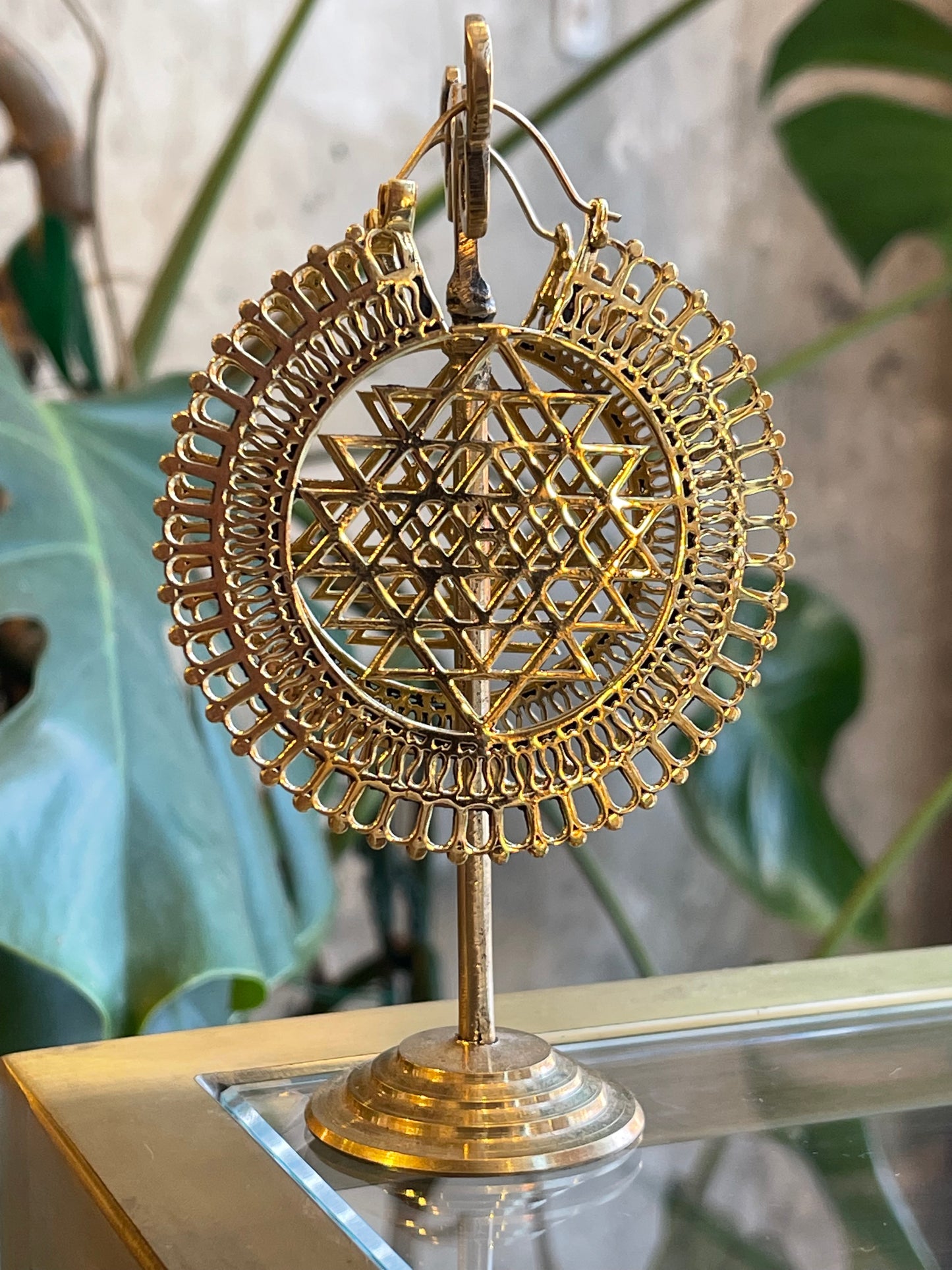Large Sacred Geometry Earrings