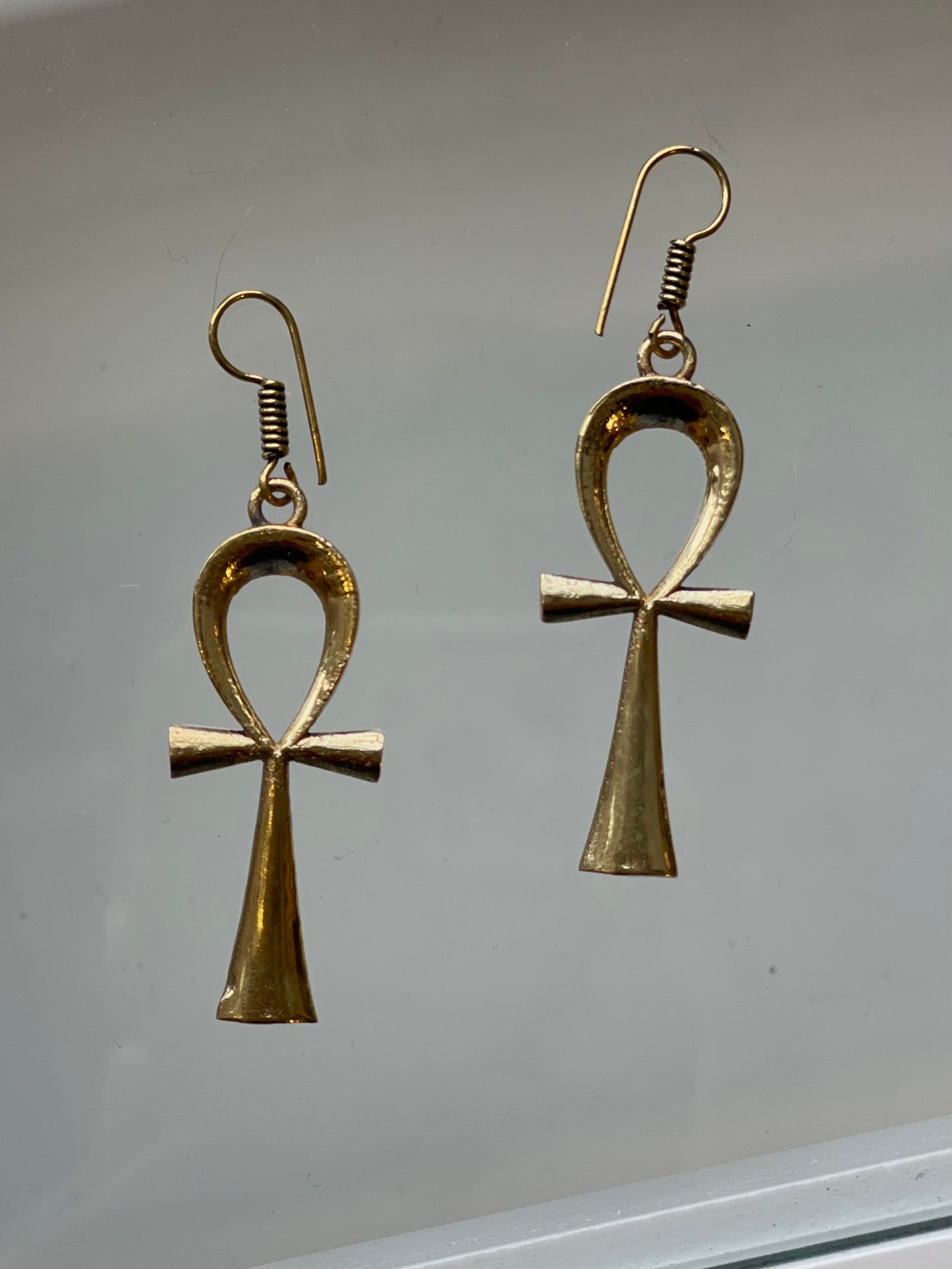 Ankh Earrings