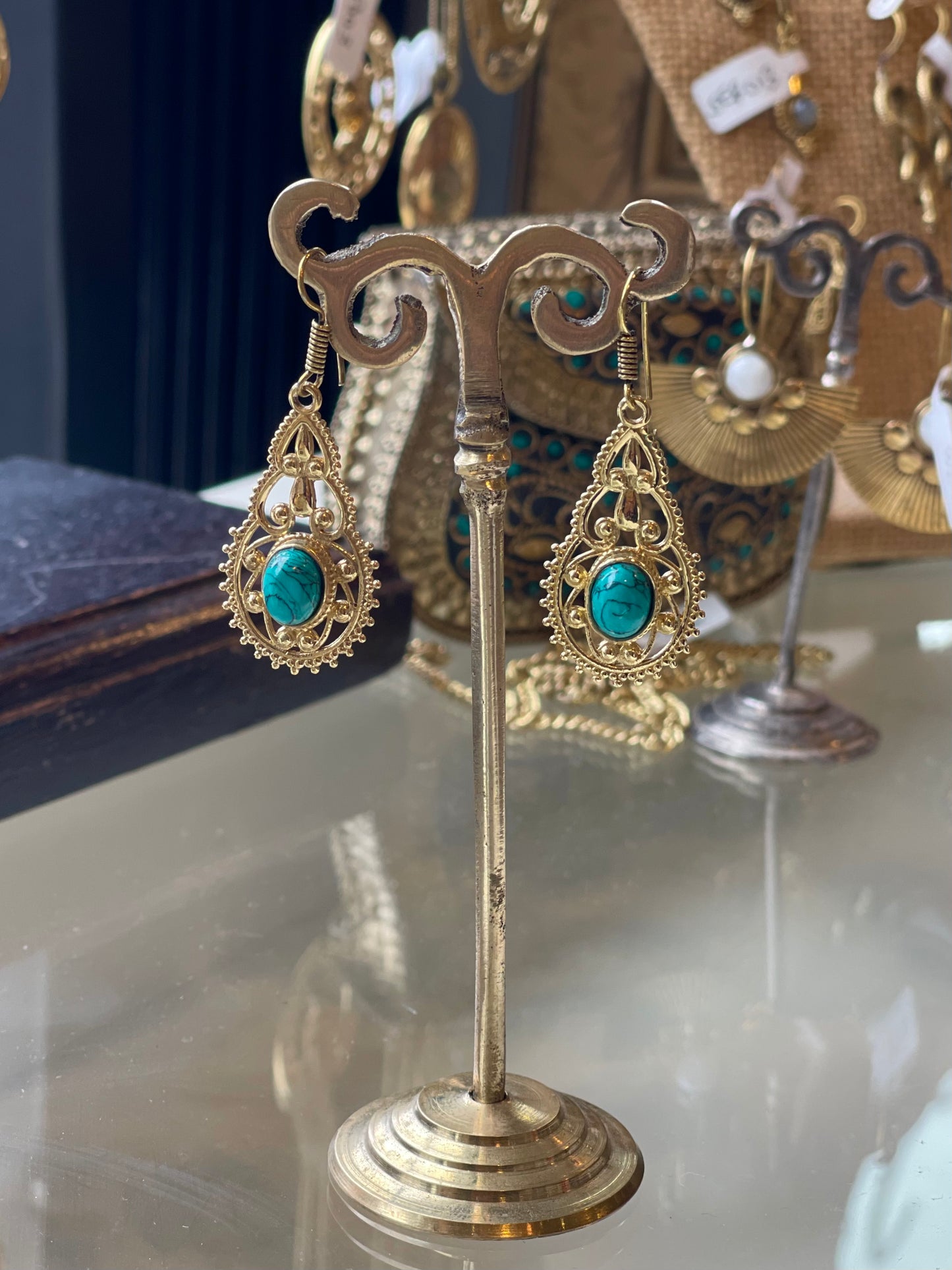 Asha Stone Earring