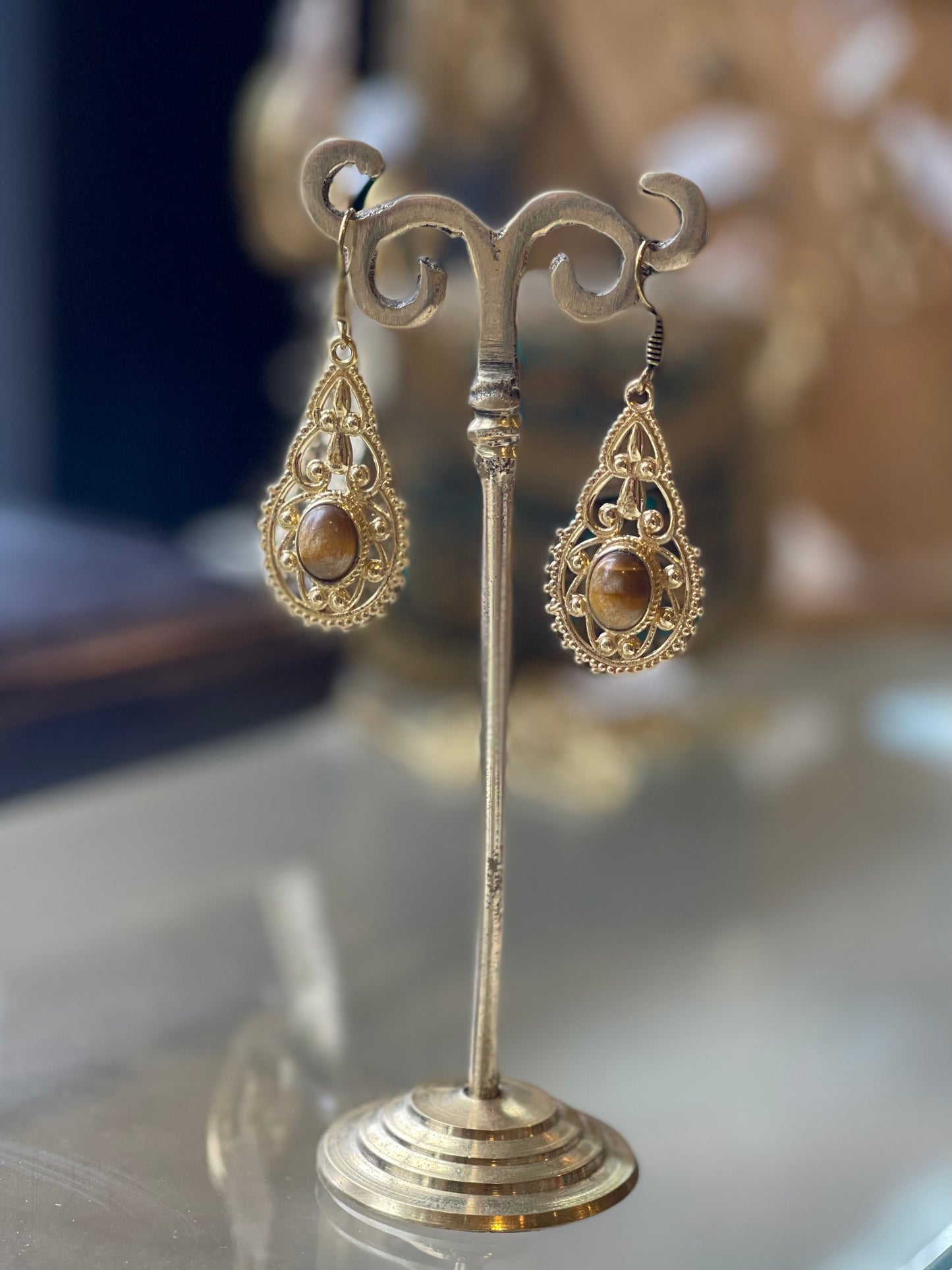 Asha Stone Earring
