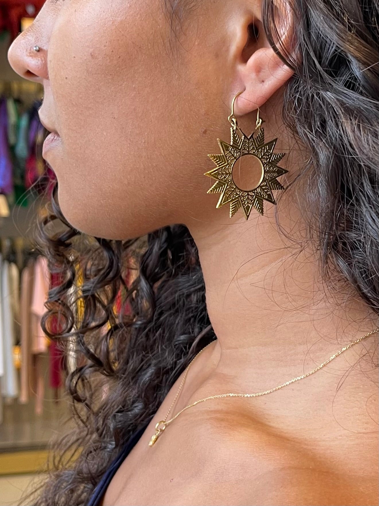 Celestial Sun Earrings