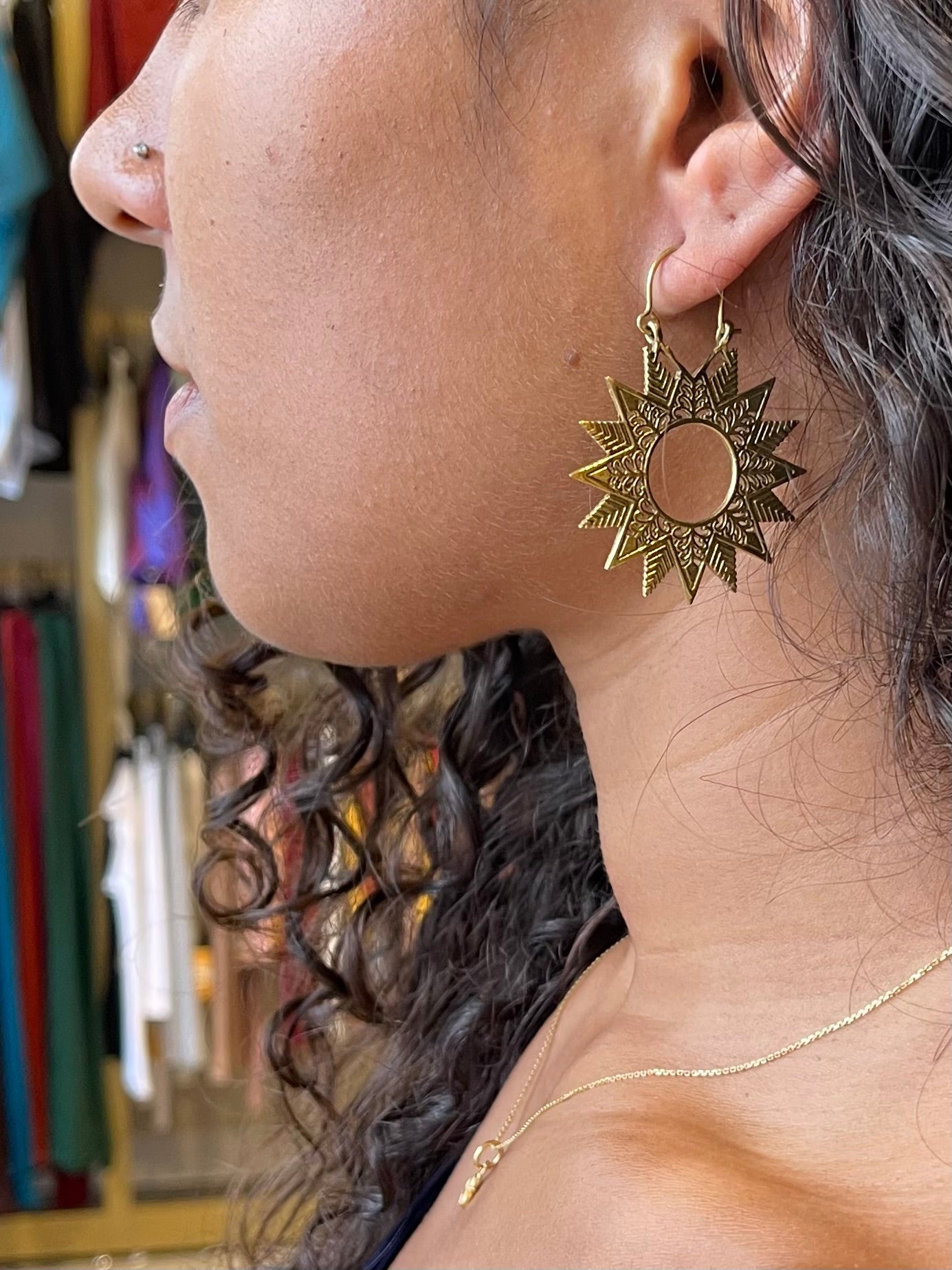 Celestial Sun Earrings