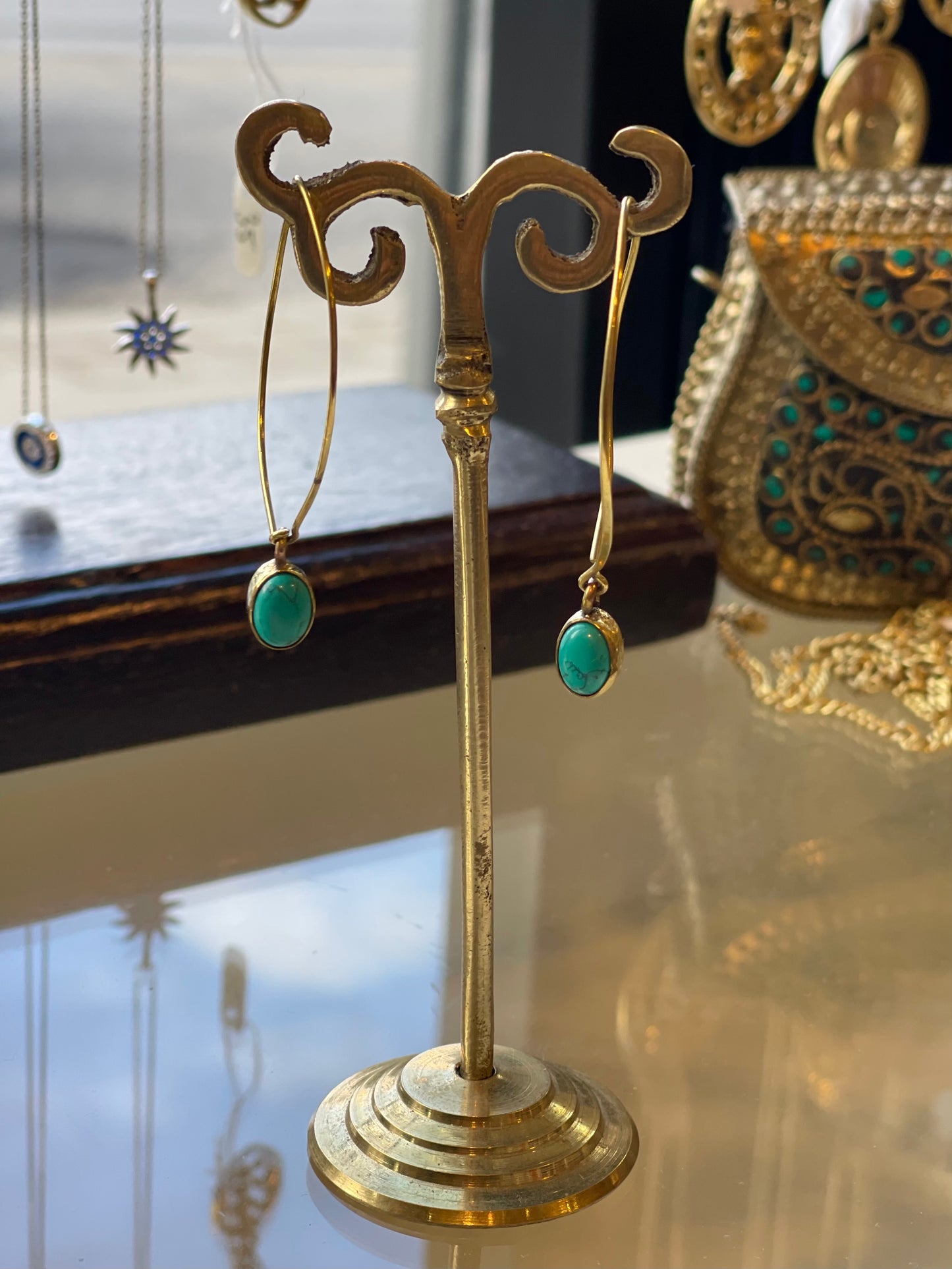 Inaya Stone Earring