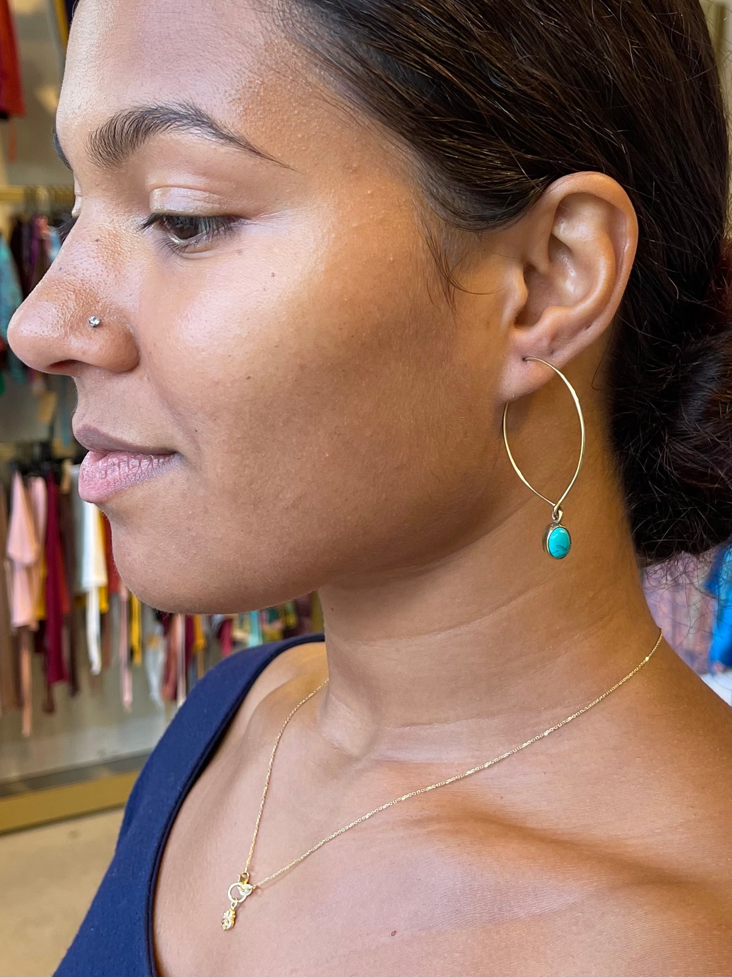 Inaya Stone Earring