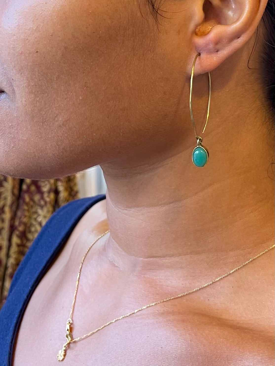 Inaya Stone Earring