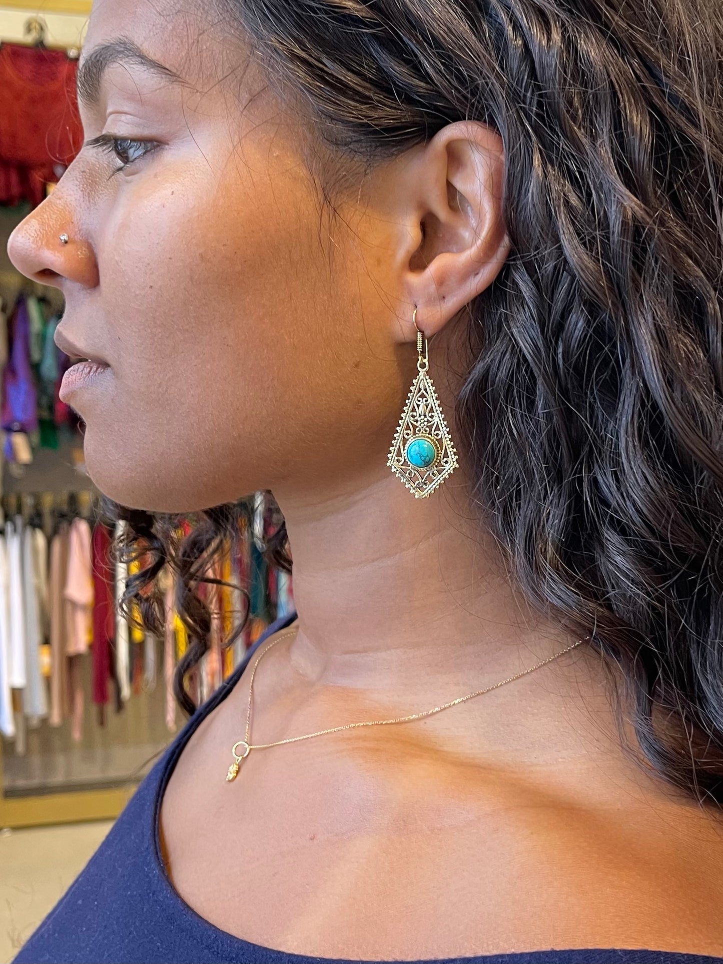 Jalsa Stone Earring
