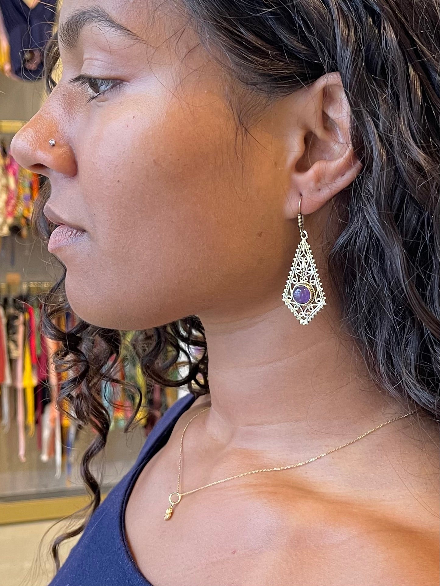 Jalsa Stone Earring