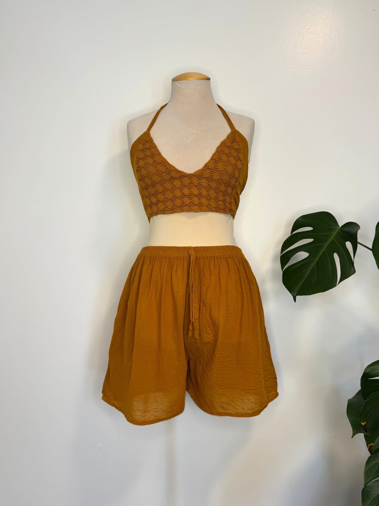 The Zazil Three Piece Set - Mustard