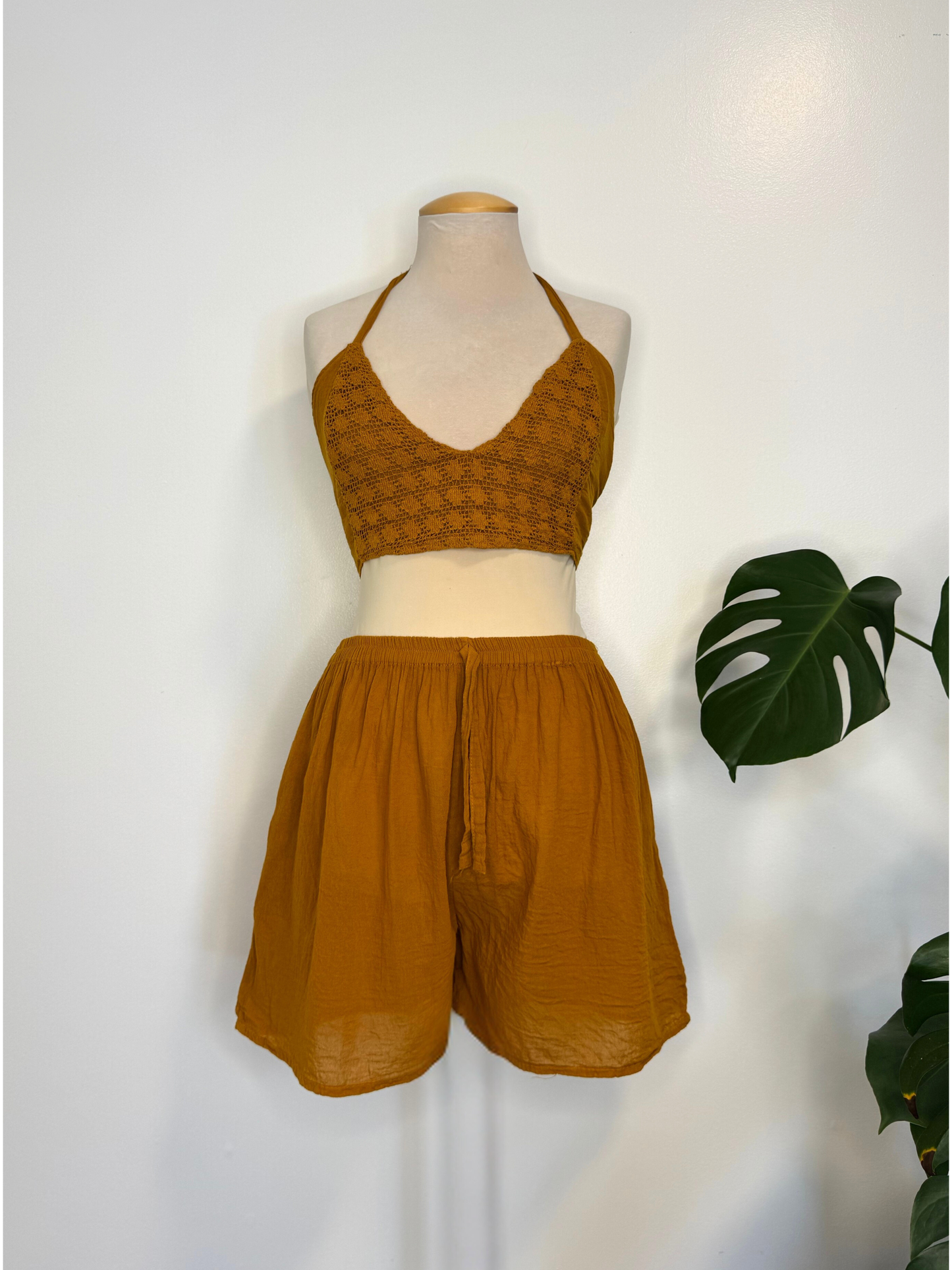The Zazil Three Piece Set - Mustard