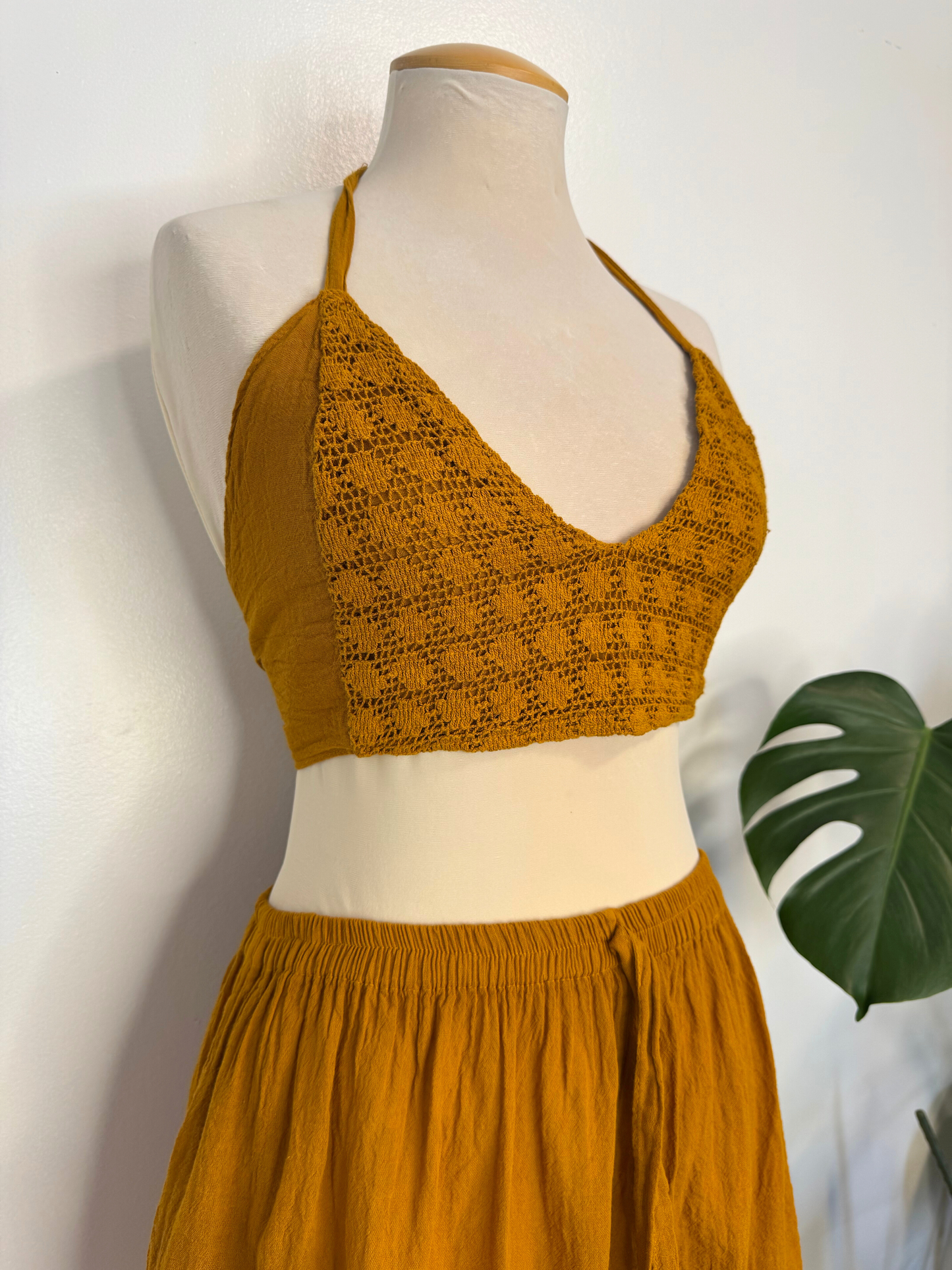 The Zazil Three Piece Set - Mustard