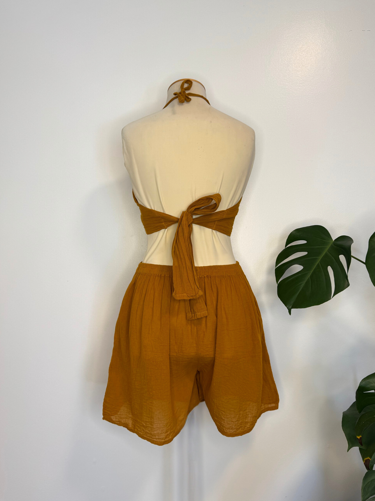 The Zazil Three Piece Set - Mustard