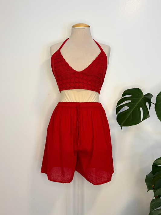 The Zazil Three Piece Set - Red