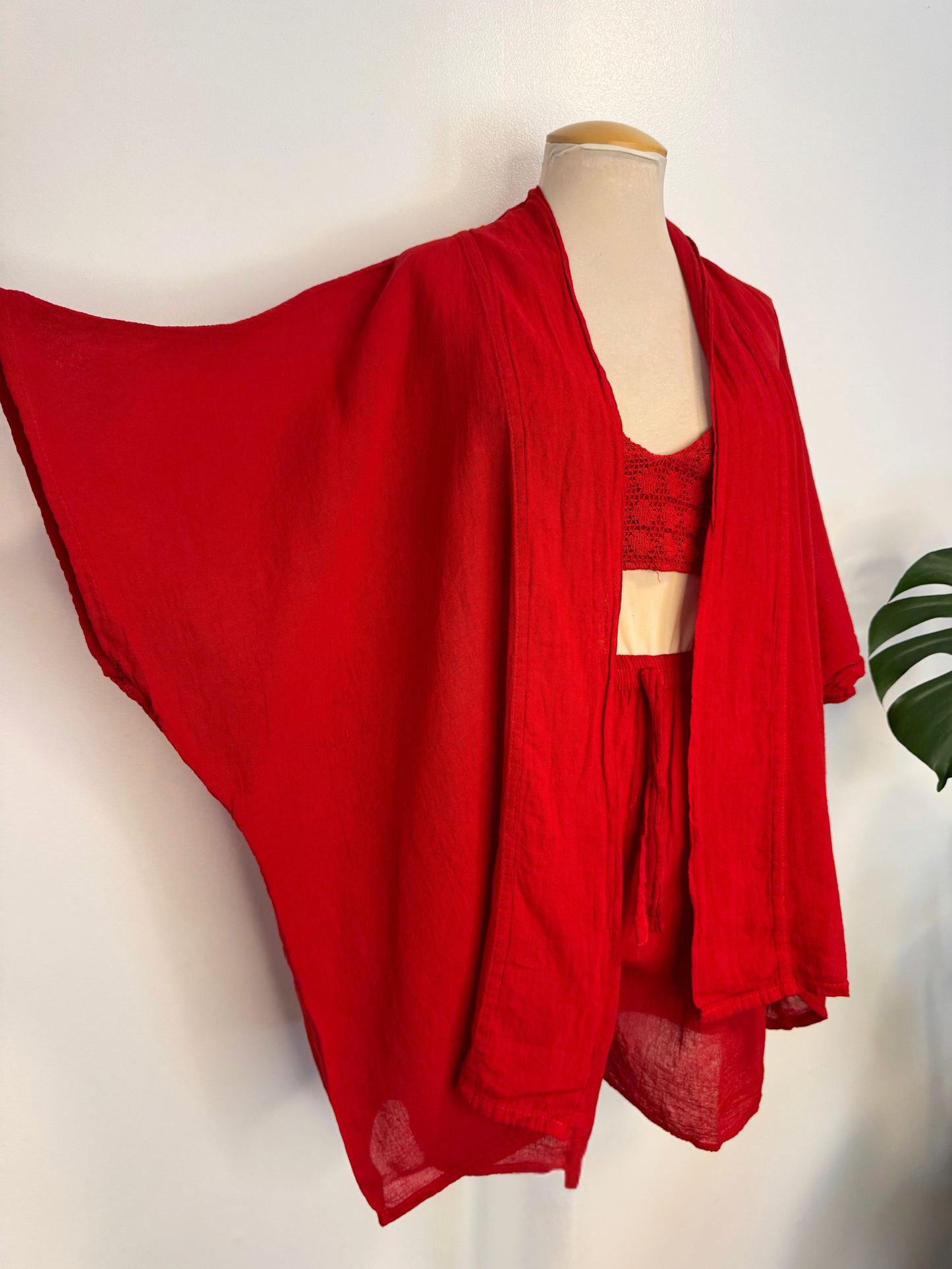 The Zazil Three Piece Set - Red