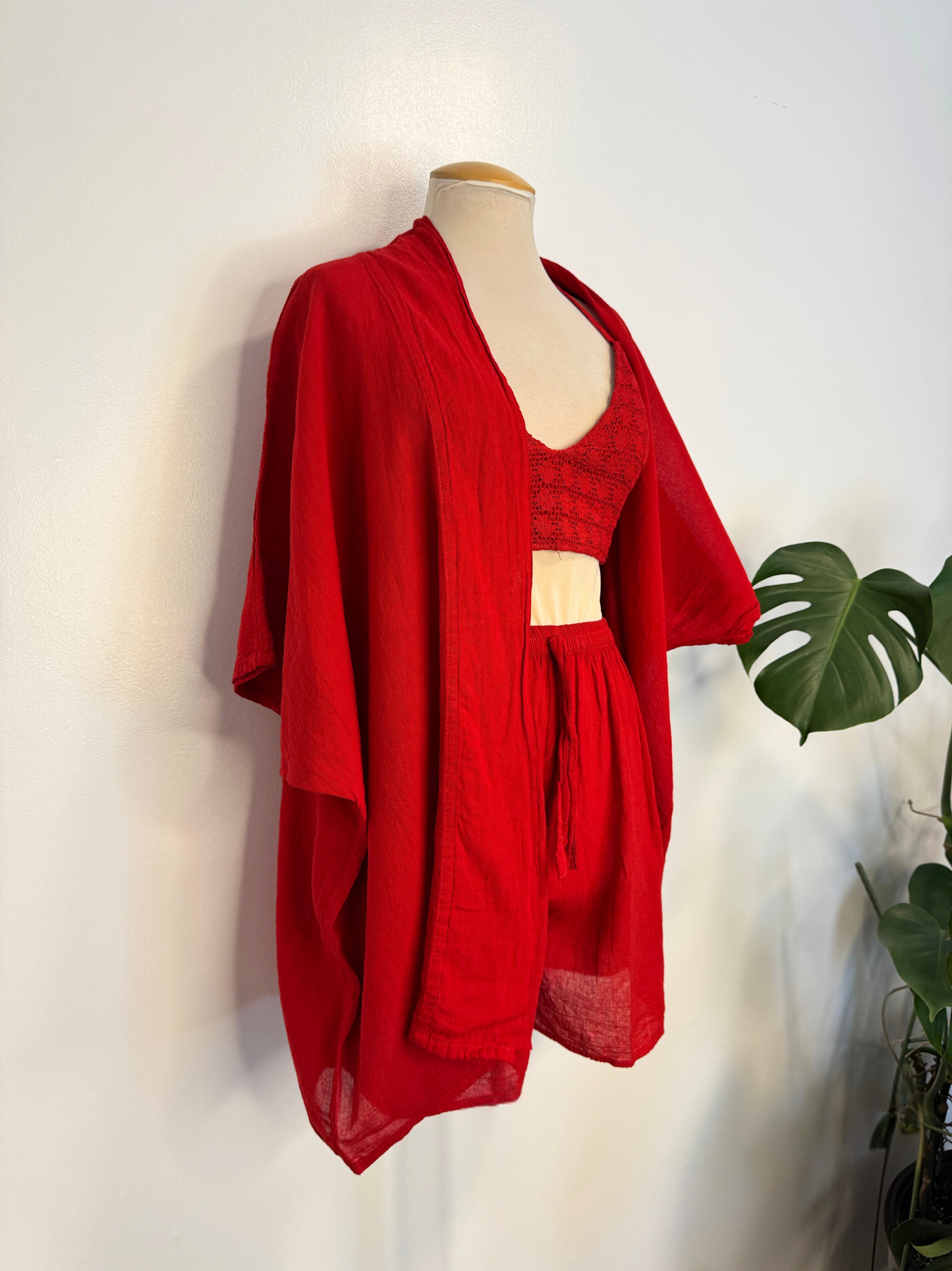 The Zazil Three Piece Set - Red
