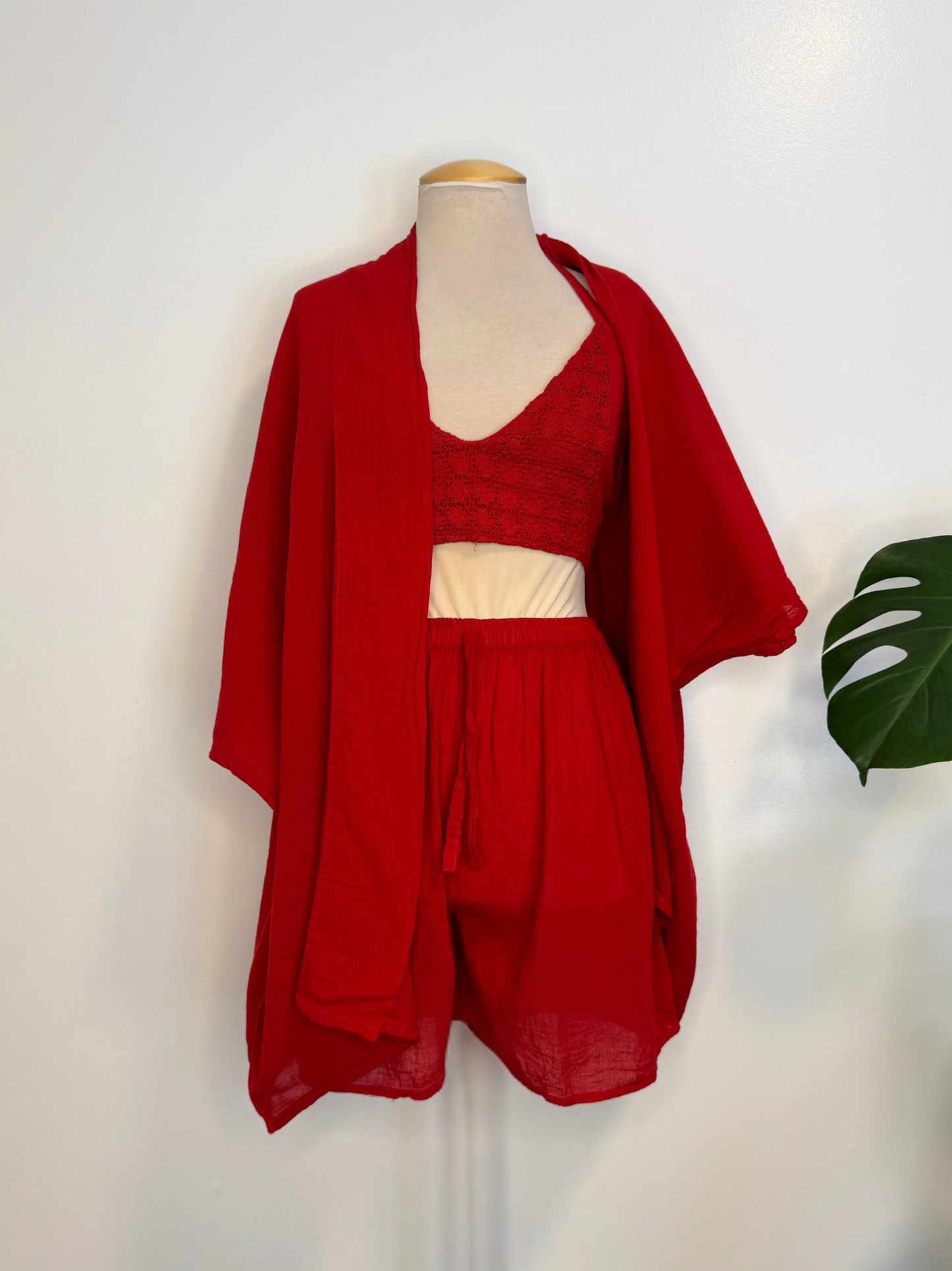 The Zazil Three Piece Set - Red