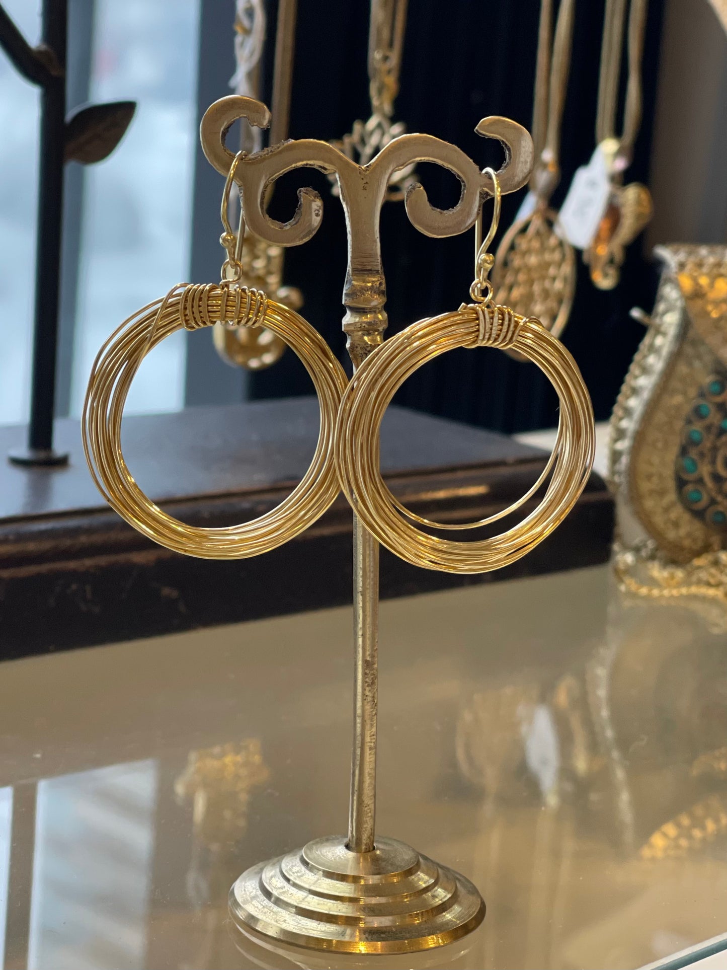 Devi Hoop Earrings