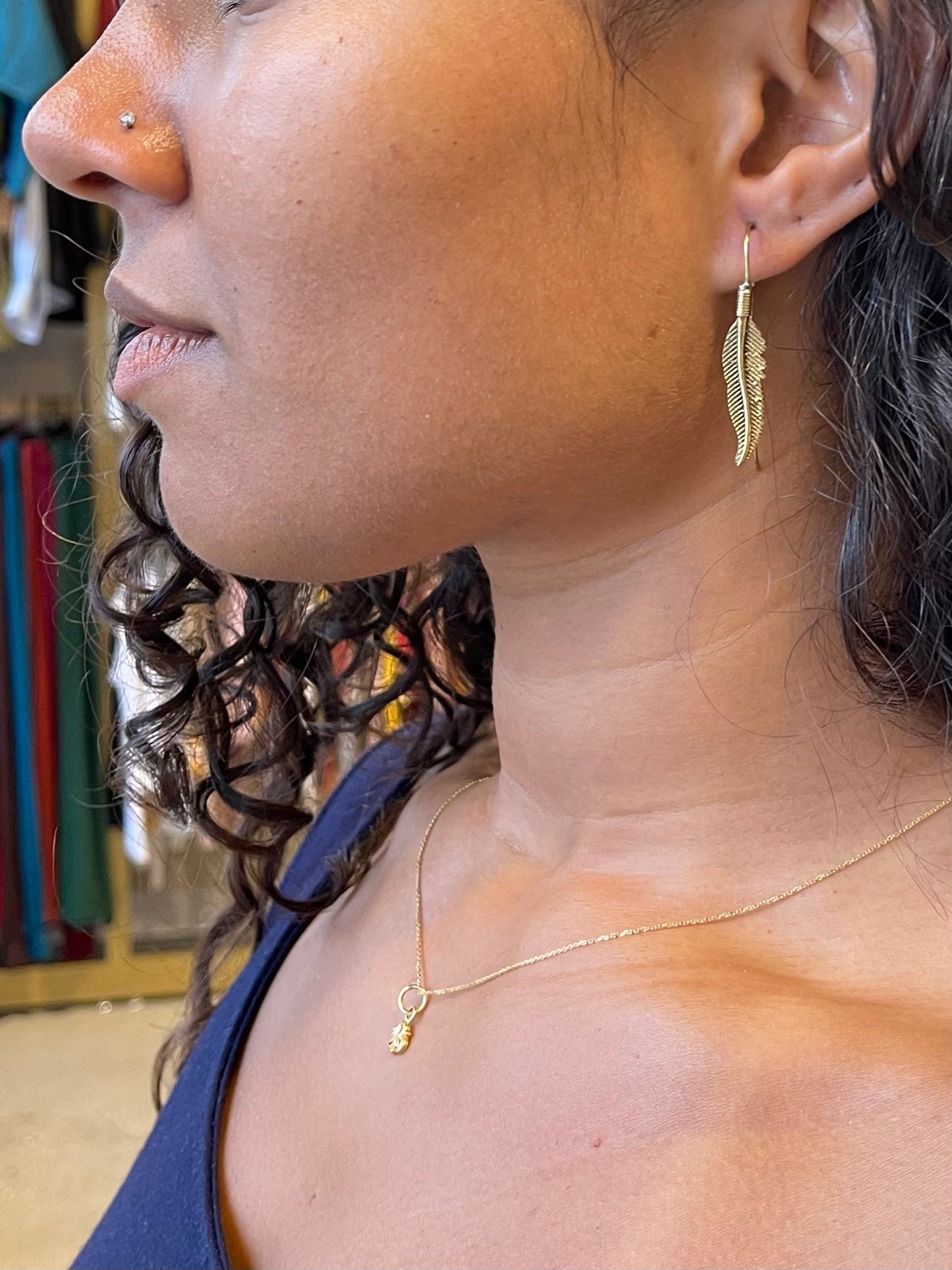 Feather Earrings