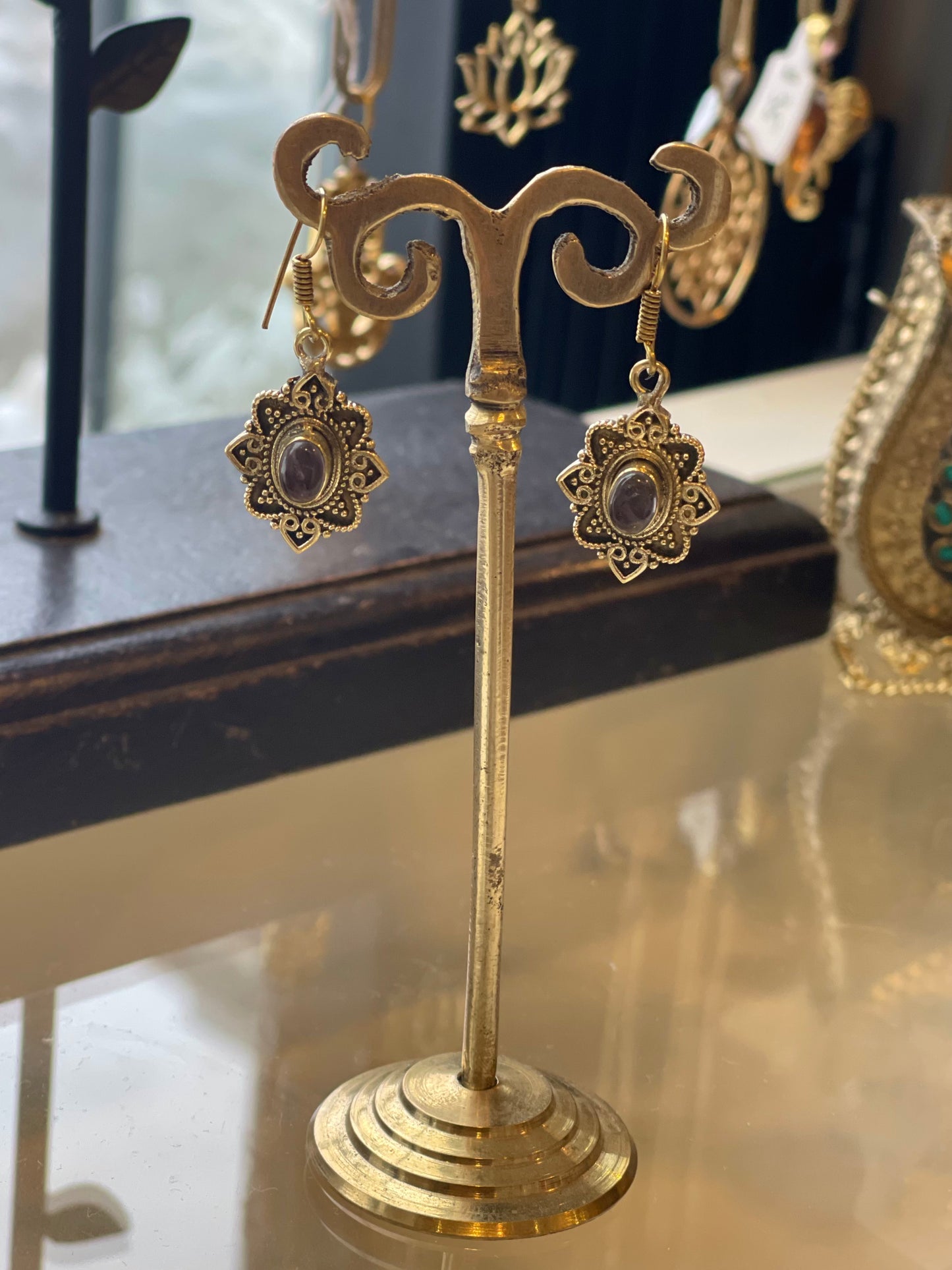 Krisha Stone Earrings