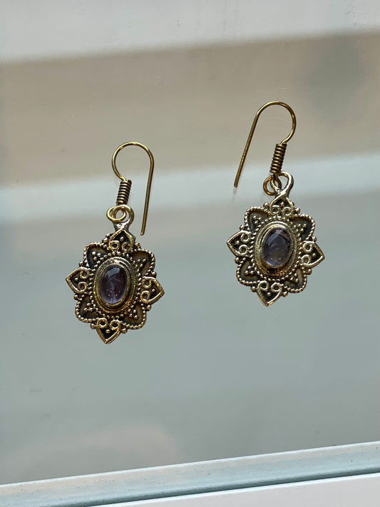 Krisha Stone Earrings