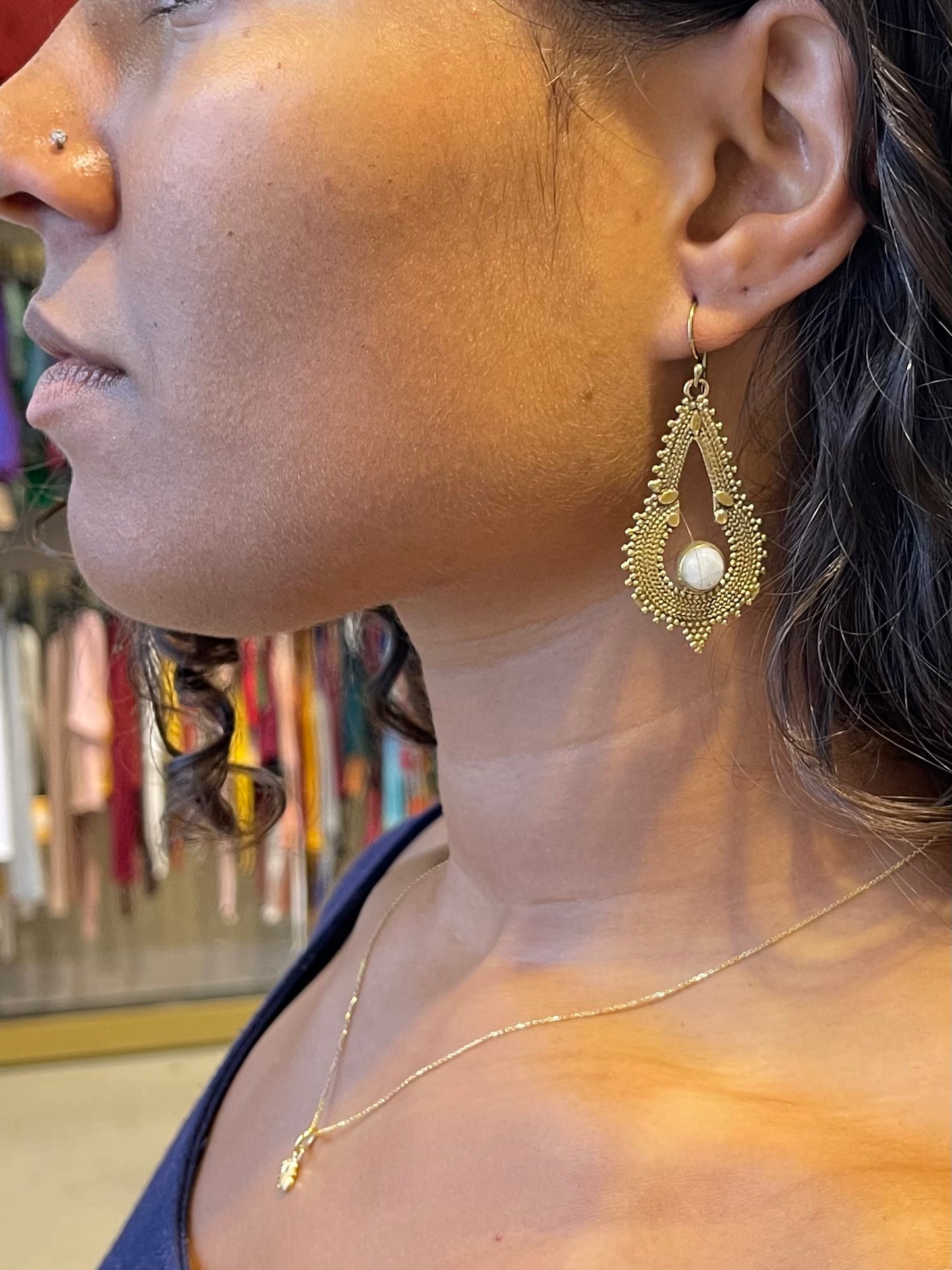 Oni Stone Earrings