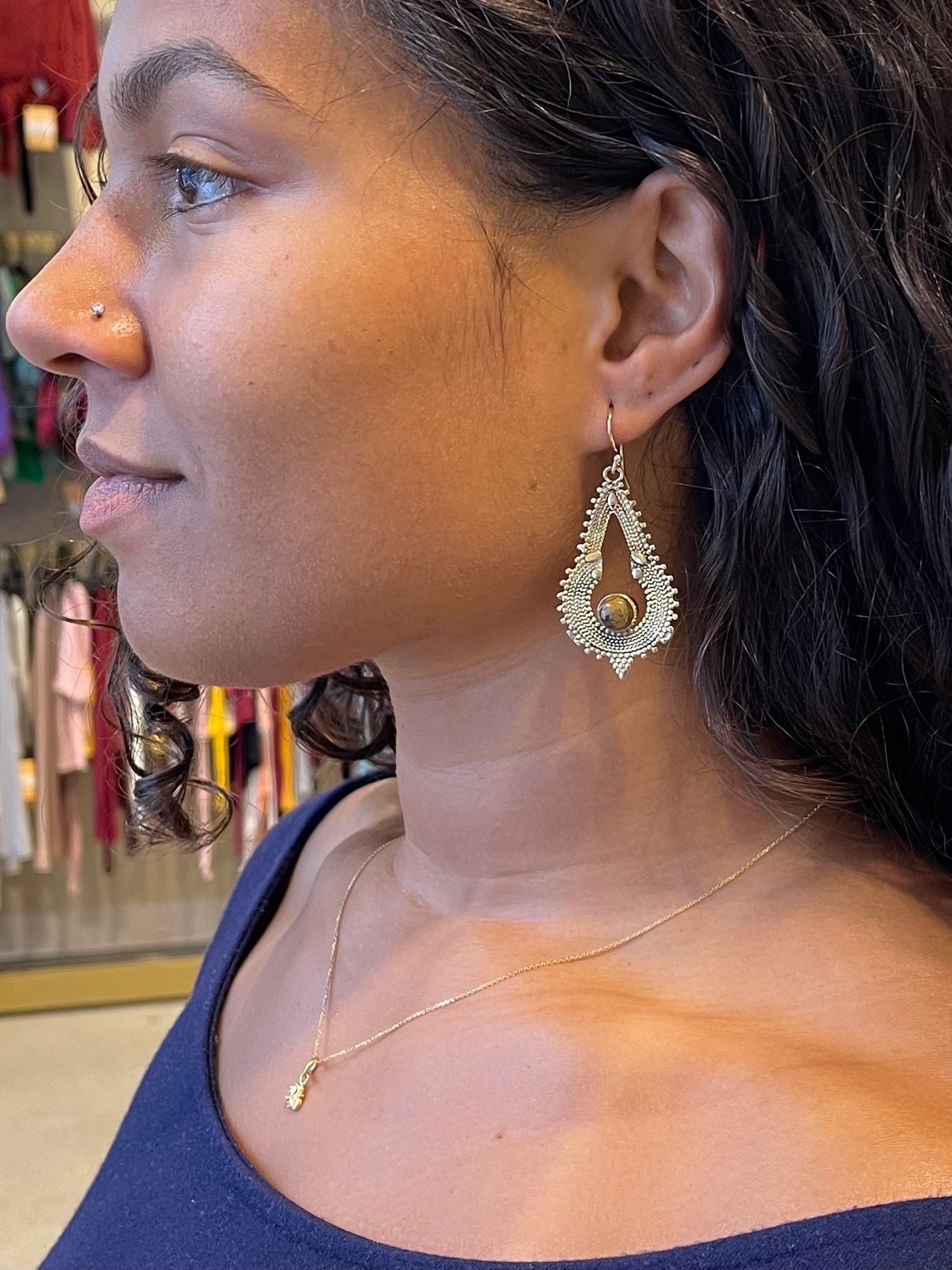Oni Stone Earrings