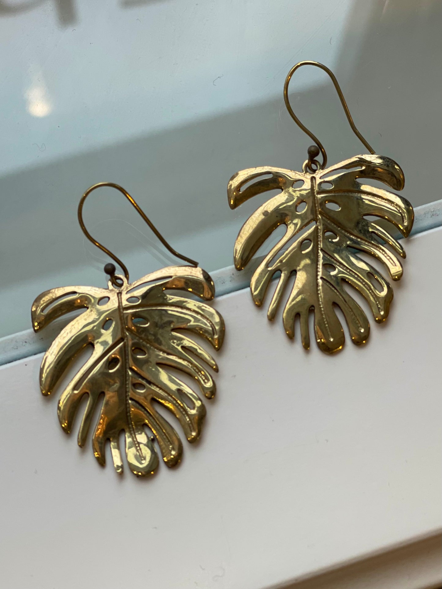 Palm Leaf Earring