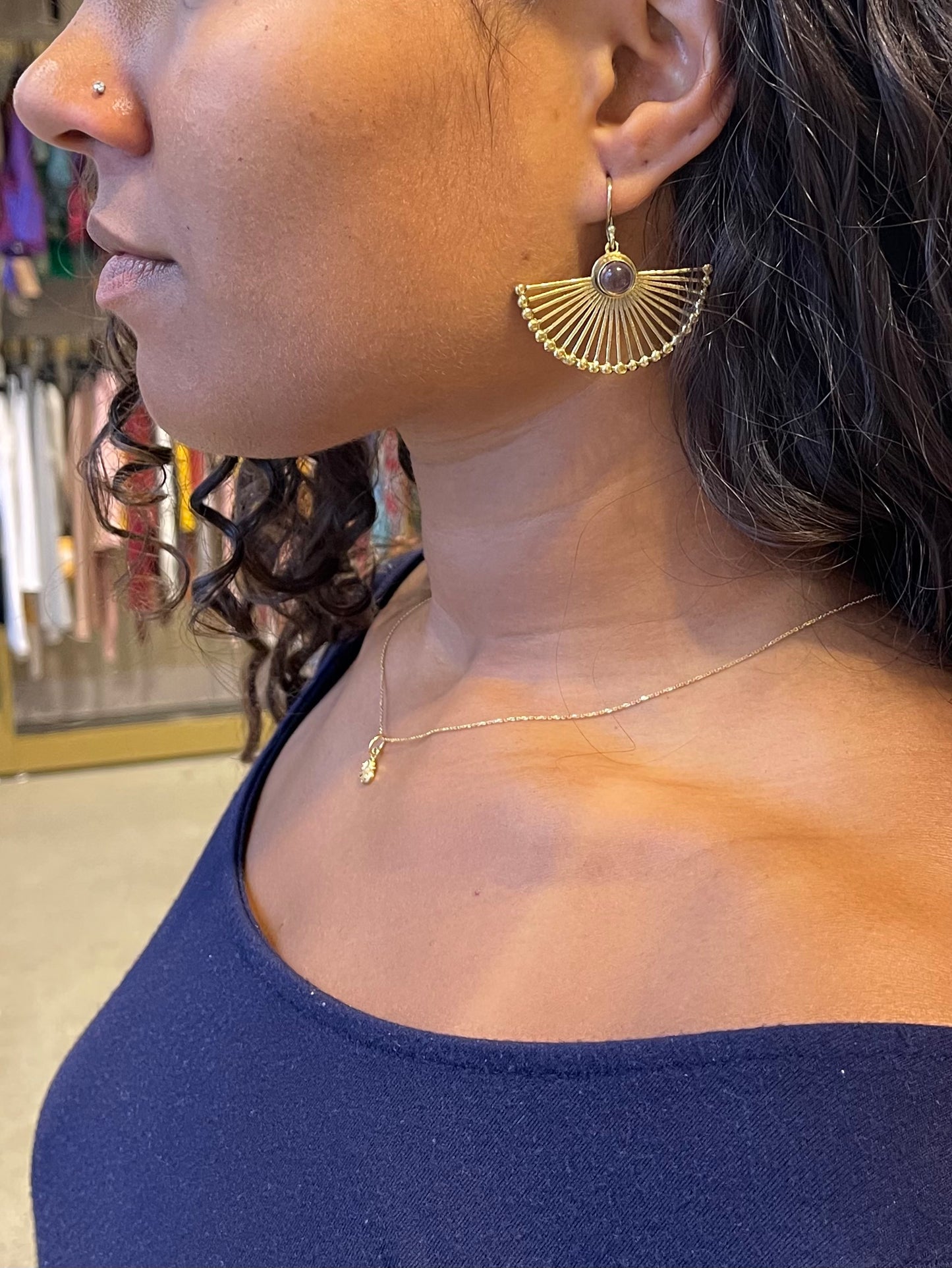 Priya Stone Earrings