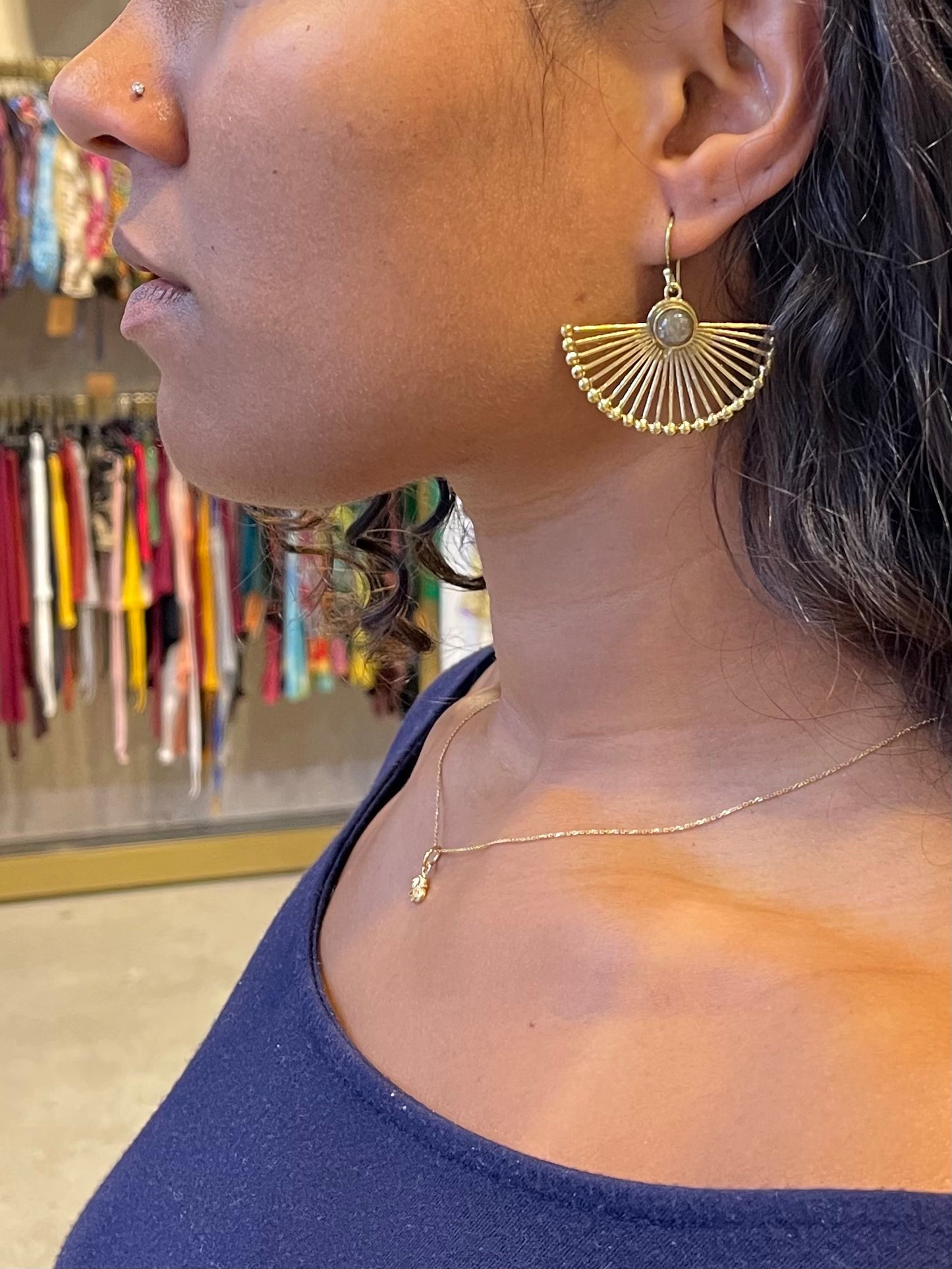 Priya Stone Earrings
