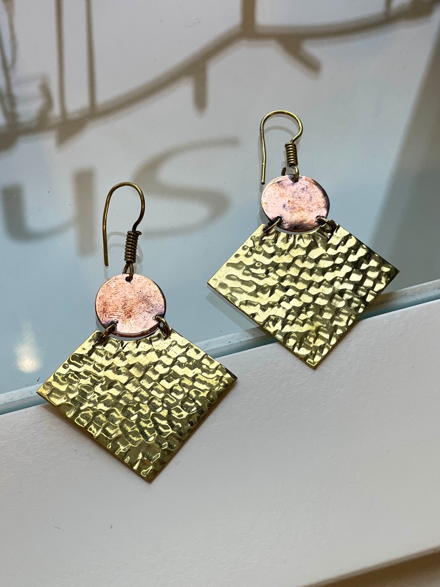 Seema Brass Earrings