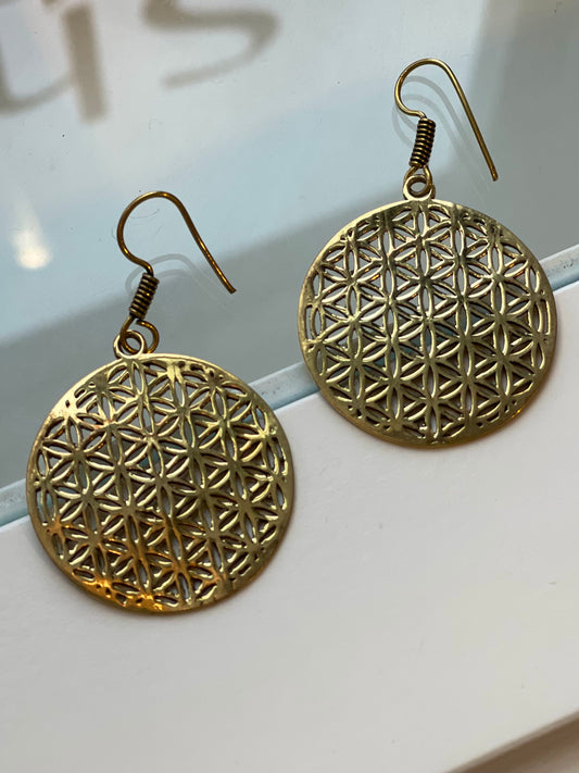 Flower Of Life Earrings