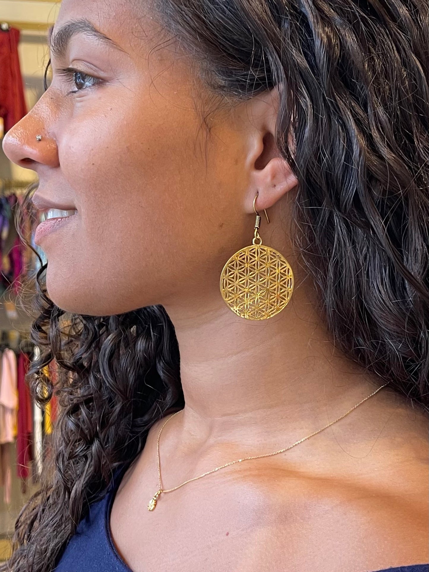 Flower Of Life Earrings