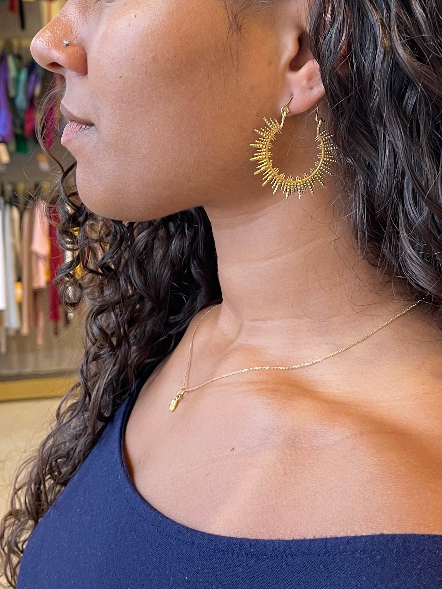 Star Burst Earrings